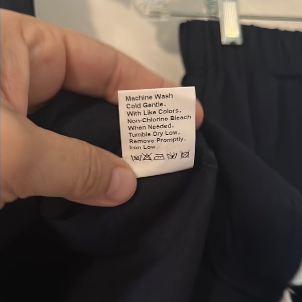 Pretty garden two-piece Elegant Navy and White pantsuit, Size S - Picture 7 of 16